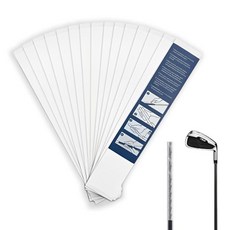 골프 그립 테이프 클럽 리그리핑용 테이프 2인치 X 10인치 양면 접착 스트립 더 나은 컨트롤 키트 - 15PCS