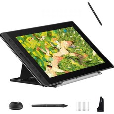 화면 번들과 HUION 슬림 펜 PW600S가 포함된 캄바스 프로 16 V2 드로잉 태블릿, 타블렛 화면 번들과 HUION 슬림 펜 PW600S가