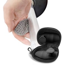 깔끔더하기 헬스 미끄럼방지 손바닥 패드 논슬립 굳은살방지 반장갑, 블랙, 1세트