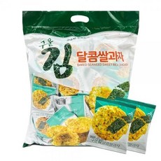 구운김 달콤쌀과자 1봉 온가족간식 어른간식 reo+607XB, 1개, 900g