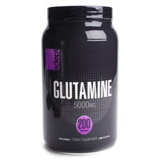 ADEPT NUTRITION 谷氨酰胺 5000mg 無味, 1000g, 1罐
