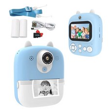 3 in 1 800mAh 8 32G SD 3 2.4 IPS 1080P HD USB (blue) 어린이 장난감 카메라