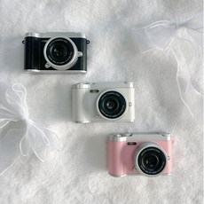 데이레코드 빈티지 디지털 카메라 128GB 메모리카드 포함, 블랙