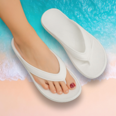 마켓지니 발편한 쿠션 초경량 EVA 쪼리 슬리퍼 남여공용 플리플랍 데일리 여름용 실내외