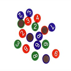 누로아 숫자 자석 수학교구 자석숫자, 초록