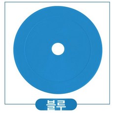 훈련 접시콘 라운드마커 드리블 용품 축구, 1개, 블루 15cm 5개
