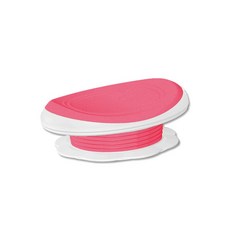 【海夫健康生活館】祐奇 FITSIT JOLTY 360度全方位自然搖擺 腰摩3D曲線坐墊, 粉色