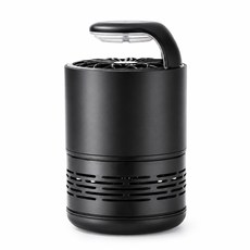 편안한42 흡입식 모기퇴치기 무소음 USB 가정용 포충기, 블랙 MK08