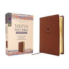 NRSVue Holy Bible with Apocrypha Compact Leathersoft Brown Comfort Print, NRSVue, Holy Bible with Apoc.., Zondervan(저), Zondervan