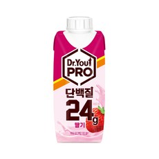 오리온 닥터유 프로 단백질드링크 딸기, 1개, 250ml