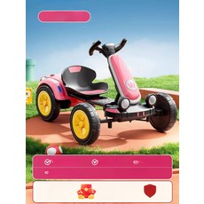 골든루트 고카트 전동카트 소형 고카트, 전기 구동, 1개, 핑크 7000mAh 확대형