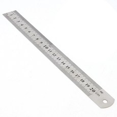 20cm 쇠자, 본상품