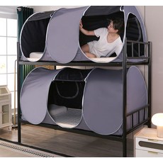 원터치 암막텐트 야전침대 돔형 모기장텐트 백패킹, 기본 사용 인원, 블랙 190 90x90cm 3문 2창 창문2칸