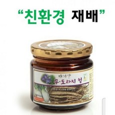 기관지관리 태기산 무도라지청 강원도 청정 무도라지청 600g 1병, 1