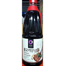 2KG 대용량 소불고기 양념 소스 장 떡갈비 전골 업소용 언양식 큰 식당 음식점 벌크 키로, 1개