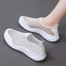 WEIHAN여성 여름 메시 스니커즈 운동화 가벼운 발편한 런닝화 워킹화 샌들 40대 50대