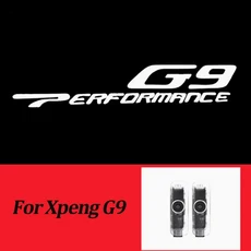 Xpeng G6 2023 2 Pcs LED 자동차 도어 엠블럼 라이트 환영 램프 무선 프로젝터 액세서리, 05 4300K 화이트 옐로우, 01 4500천, 01 0.5W(와트)