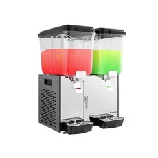 냉음료 디스펜서 쥬스기 호텔 업소용 카페 식당 뷔페 아이스티기계 피시방, 2구 냉각 (믹싱)