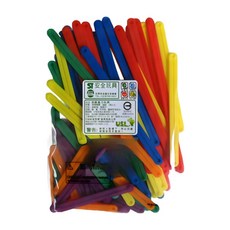 U.S.L遊思樂 軟質六色幾何扣條(72PCS) 台灣製益智玩具, 1套, 72pieces
