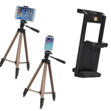 스튜디오 핸드폰 태블릿 거치대 셀카봉 삼각대 QR코드 촬영용품, 본상품