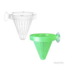 어항 부착 피딩컵 먹이급여기 물고기밥그릇, 그린