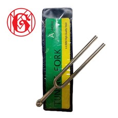 440Hz標準音音叉，高質量鋼材製作，輕巧便攜，適用於吉他、小提琴等多種樂器調音, A調音叉, 1個