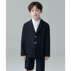 무신사 스탠다드 MUSINSA STANDARD KIDS 프레피 블레이저 [네이비] MKDJK2Z02-NA 418541