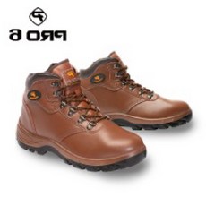 네보자 안전화 6인치 브라운 남자 여름용 내화학 건설현장