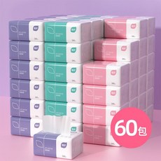 植護 原木親膚壓花抽紙 240抽x60包, 1個, 60包整箱【量販裝】