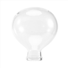 커피 사이펀 냄비 액세서리 TCA-3/5CUP 유리 사이펀 진공 냄비 커피 메이커 부품 교체, 디, 투명한