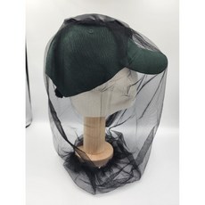 양봉 벌초 등산 낚시 캠핑 모기 벌레 차단 얼굴 보호 방충 모기장 모자, 블랙
