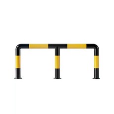 볼라드 U자형 주차금지 금지봉 튜브 충돌방지 차단봉 76x1500x600 1.5x5.0mm, 1개, 76x1300x600 1.5x5.0mm