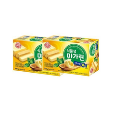 오뚜기 냉장마가린 쿠키 빵 요리친구 식물성마가린 영양성분 맛의중심, 2개, 200g