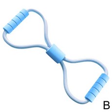 가슴운동기구 8 자형 들것 가슴 기 요가 저항 밴드 형성 스트레칭 접이식 Protable 홈 피트니스, B