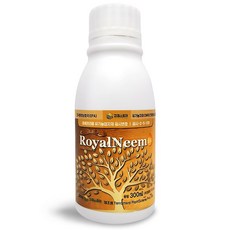 로얄 님오일 300미리 님효과- 진딧물 총채벌레 나방 뿌리파리 응애 퇴치 약, 300ml, 1세트