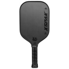 XS XSPAK 12K 탄소 섬유 피클볼 패들 - 토너먼트 에디션 세계 챔피언 표면 기술 옵션 라켓 USAPA 폴리프로필렌 벌집 쿠션 컴포트 그립_165165, 블랙_165165