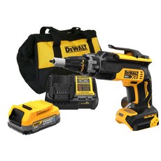 含稅 外匯得偉DEWALT DCF630 20V自攻牙機浪板機石膏板套裝, 1個, 1104充電器高輸出1.7*1工具袋套裝
