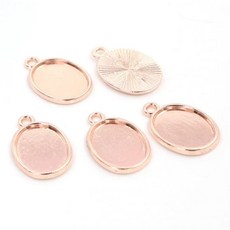 내부 크기 색 스타일 카메오 카보 숑 자료 설정 매력 펜던트 목걸이 결과, 1개, 26. D4-38