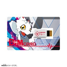 萬代BANDAI 數碼寶貝 DimCARD記憶卡 V1伽瑪獸, 1個