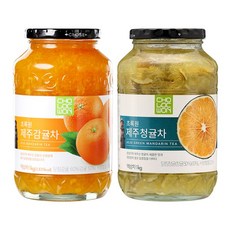 초록원 제주감귤차 +제주 청귤차 (2kg), 2kg, 1개, 1개입