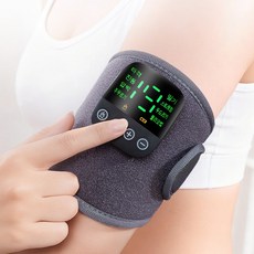 무선 EMS 온열 저주파 팔 마사지기 팔뚝 마사지기 손목 종아리 허벅지 마사지기, 그레이