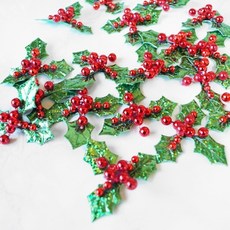 (열매) 펠트장식, 오십개입*1봉