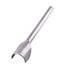 shangren DIY 벨트 가죽 공예 쿼터 라운드/하프 라운드 커터 펀치 도구 10mm/15mm/20mm/25mm/30mm/35mm/40mm/45mm/50mm 옵션, 스틸, 실버, 1개