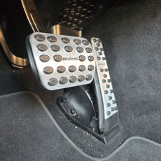 벤츠 W214 E클래스 호환 페달 커버 알루미늄 세트 용품, 02.E클 페달 순정형 2P