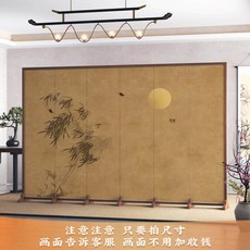 차례 접이식 병풍 공예 설날 파티션 돌잔치 가림막 식당, 51 5팬 비침방지 2m 폭x1.8m 높이 /A13