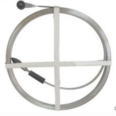 3公分管道疏通鋼帶30mm陰溝窨井鋼片手動下水道疏通器通條20米1盤