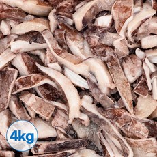 대왕오징어채 4kg [막채] 귀채 (무라사키 국내가공), 1개