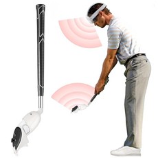 X-SUPER HOME Handle for Meta Quest 3 Golf Club Attachment VR Golf Games Adapter Accessories with E, Right Controller