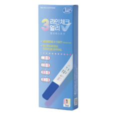 에이디텍 변색없는(나노비드) 쓰리라인 임테기 얼리 임신테스트기 보관 선물용, 1개, 1개입