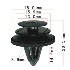 인피니티 도어 트림 패널 나일론 리테이너 클립 실러 알티마, 1개